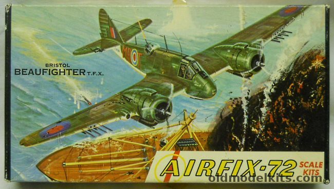 Airfix 1/72 Bristol Beaufighter Craftmaster Issue, 7-49 plastic model kit